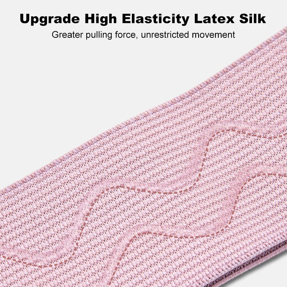 Resistance Booty Bands Anti-Slip Stretch Fitness Strips Glute Thigh Elastic Bands Pilates Hip Circle Yoga Gym Equipment