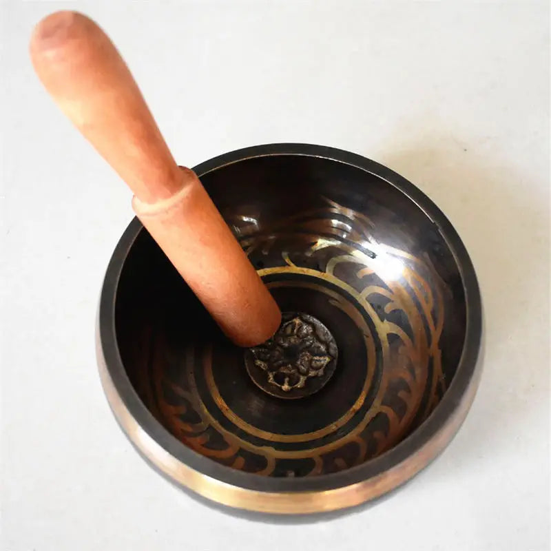 Yoga Healing Meditation Musical Instruments Tibetan Brass Mantras Singing Bowls Various Sizes TBC976