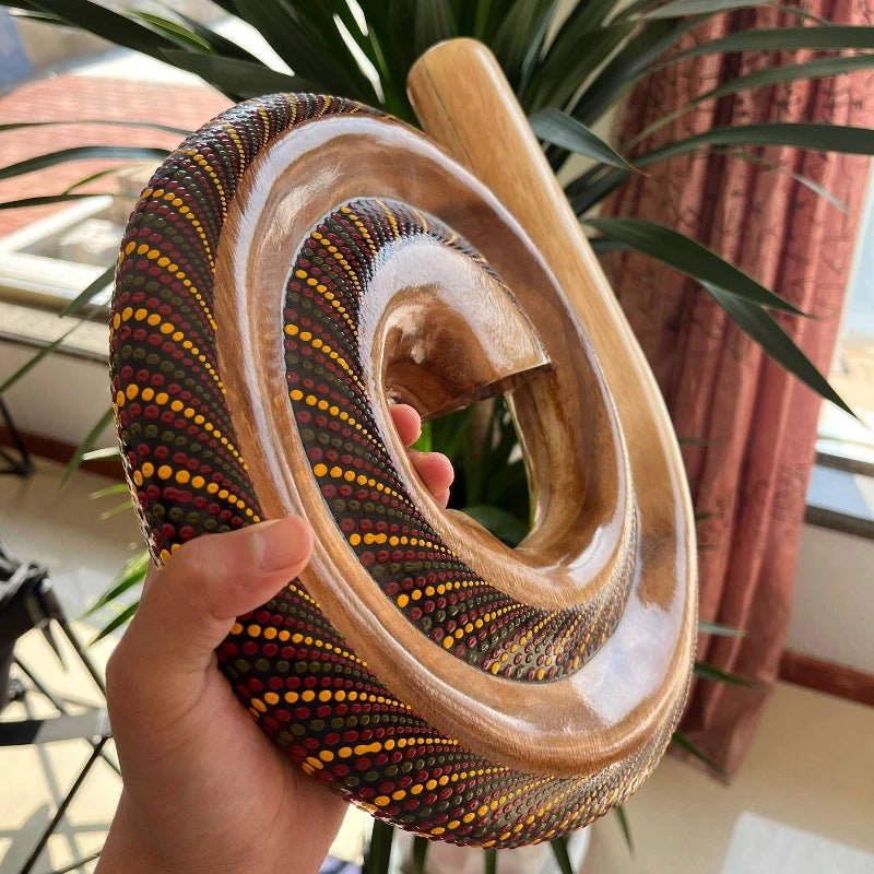 Wooden Didgeridoo Meditation Mindfulness Didgeridoos Spiritual Relaxation Sound Healing Didgeridoo Portable Musical Instruments