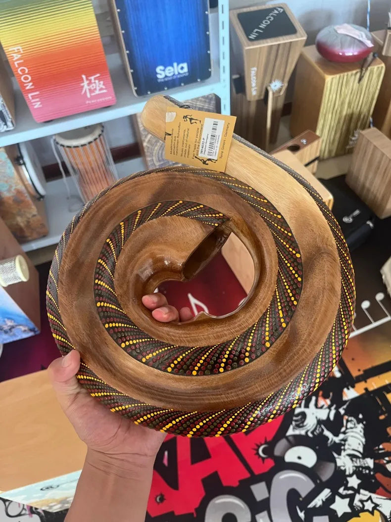 Wooden Didgeridoo Meditation Mindfulness Didgeridoos Spiritual Relaxation Sound Healing Didgeridoo Portable Musical Instruments