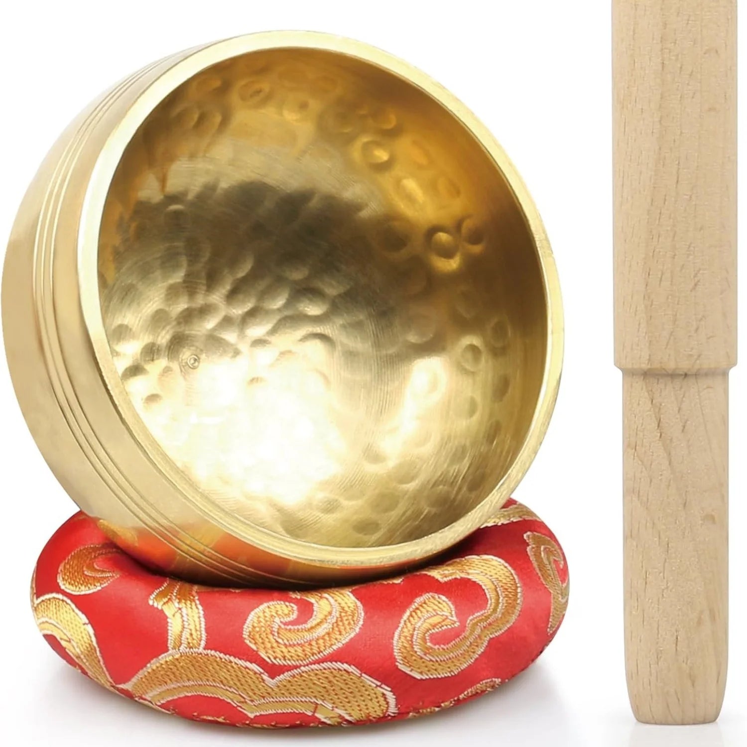 Singing Bowl Set Meditation Bowl Handmade, Wellness Spaces & Yoga Therapy Tools Stress Relief Instruments