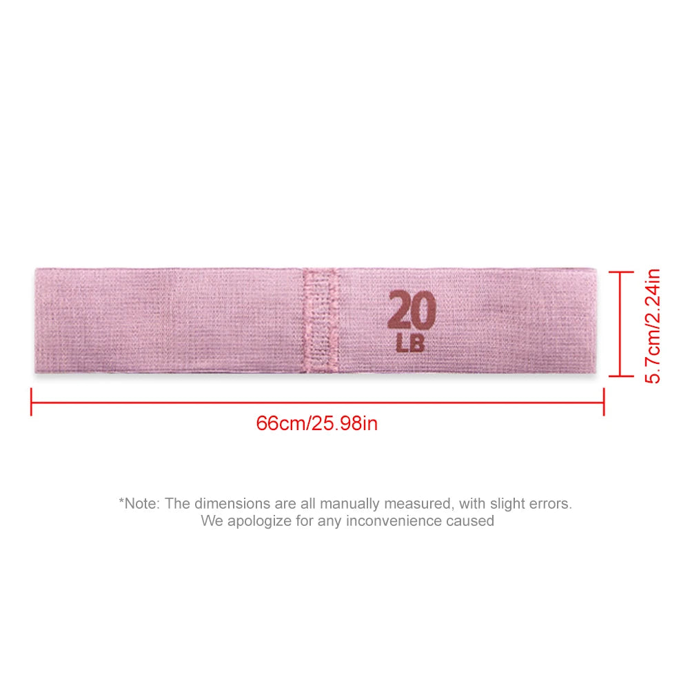 Resistance Booty Bands Anti-Slip Stretch Fitness Strips Glute Thigh Elastic Bands Pilates Hip Circle Yoga Gym Equipment