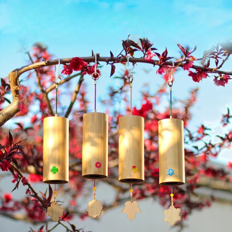 Meditation Wind Chimes Mindfulness Diapason Wind Chime Bamboo Hanging Bells Sound Healing Spirituality Musical Instruments Bell