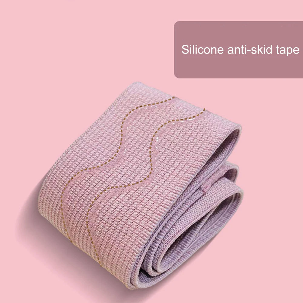 Resistance Booty Bands Anti-Slip Stretch Fitness Strips Glute Thigh Elastic Bands Pilates Hip Circle Yoga Gym Equipment