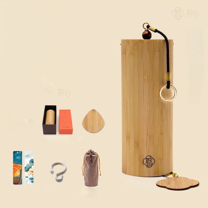 Meditation Wind Chimes Mindfulness Diapason Wind Chime Bamboo Hanging Bells Sound Healing Spirituality Musical Instruments Bell