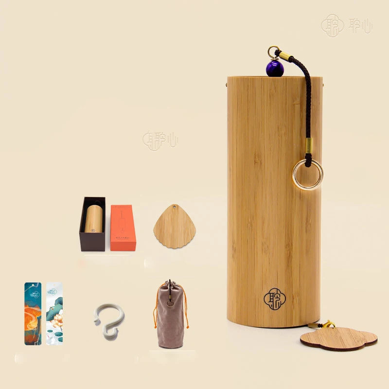 Meditation Wind Chimes Mindfulness Diapason Wind Chime Bamboo Hanging Bells Sound Healing Spirituality Musical Instruments Bell