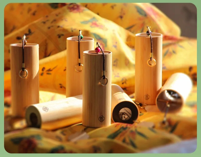 Meditation Wind Chimes Mindfulness Diapason Wind Chime Bamboo Hanging Bells Sound Healing Spirituality Musical Instruments Bell