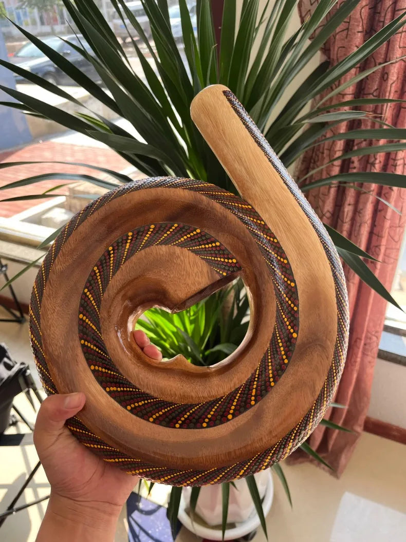 Wooden Didgeridoo Meditation Mindfulness Didgeridoos Spiritual Relaxation Sound Healing Didgeridoo Portable Musical Instruments