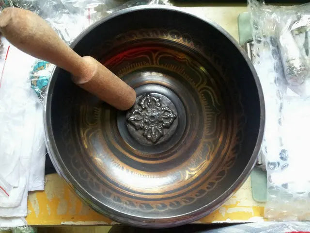 Yoga Healing Meditation Musical Instruments Tibetan Brass Mantras Singing Bowls Various Sizes TBC976