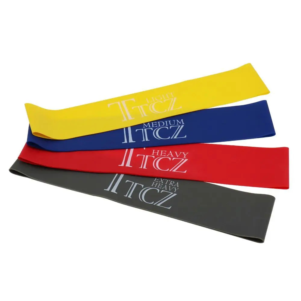 Pilates Loop Cross Fit Strength Training Expander Athletic Rubber Band Tension Resistance Band Workout Exercise Elastic Band