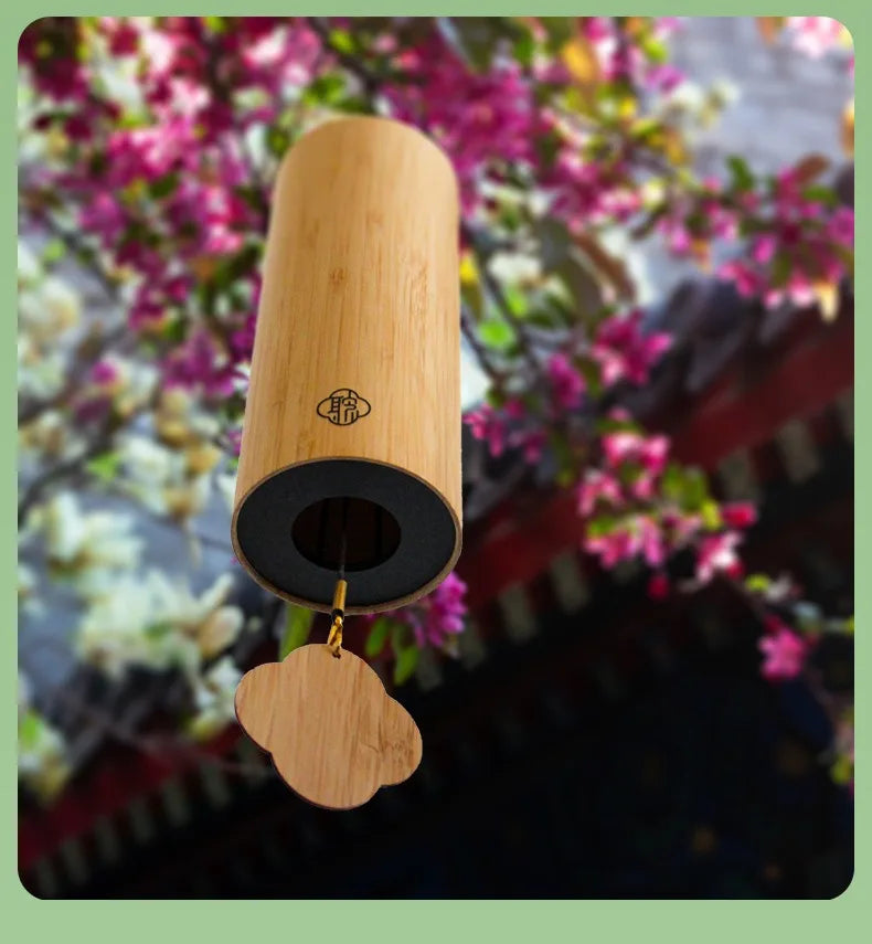 Meditation Wind Chimes Mindfulness Diapason Wind Chime Bamboo Hanging Bells Sound Healing Spirituality Musical Instruments Bell