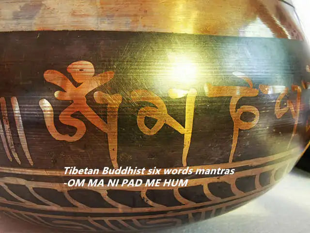 Yoga Healing Meditation Musical Instruments Tibetan Brass Mantras Singing Bowls Various Sizes TBC976