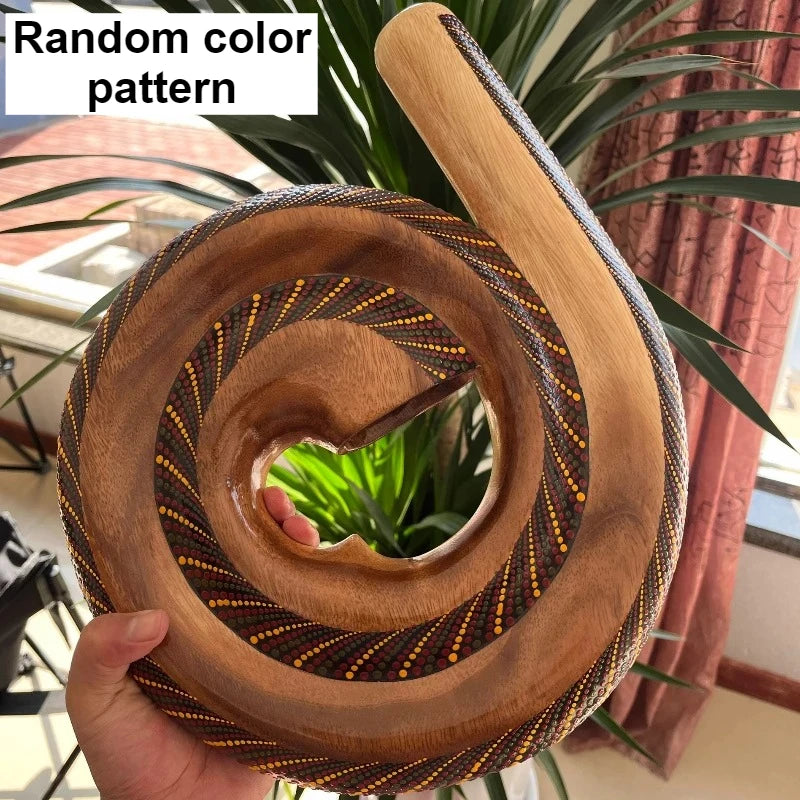 Wooden Didgeridoo Meditation Mindfulness Didgeridoos Spiritual Relaxation Sound Healing Didgeridoo Portable Musical Instruments