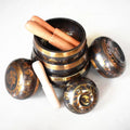 Yoga Healing Meditation Musical Instruments Tibetan Brass Mantras Singing Bowls Various Sizes TBC976